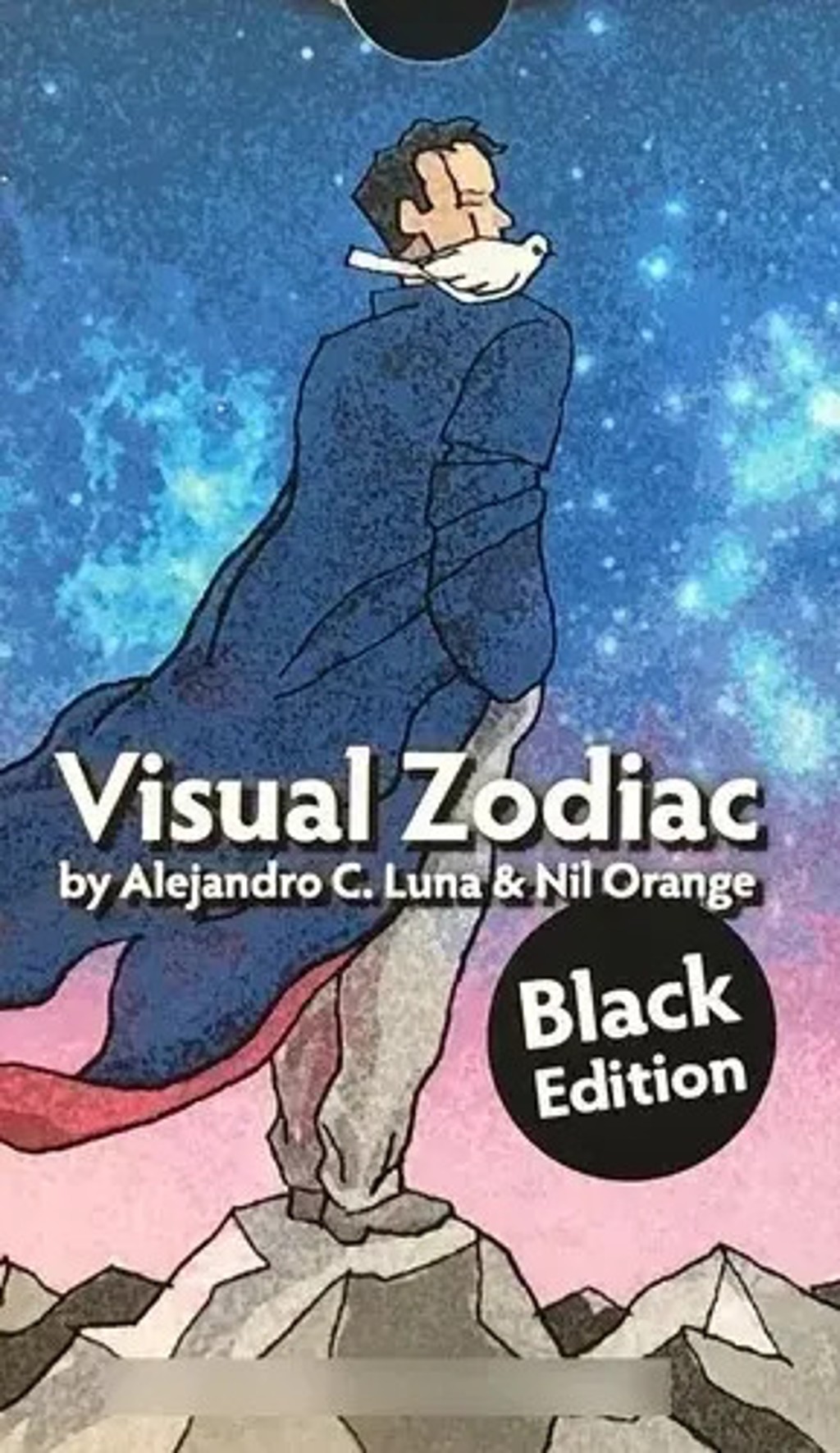 Tarot - Visual Zodiac Black Edition - Luna / Nil Orange