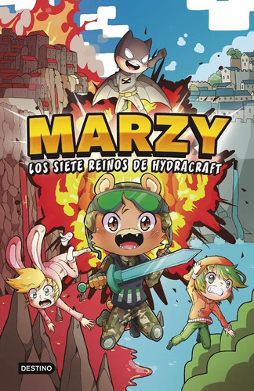 Libro - The Marzy 1. Marzy Y Los Siete Reinos De Hydracraft
