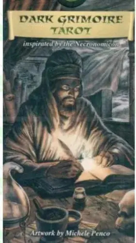 Cartas - Dark Grimoire Tarot Inspirado En El Necronomicón