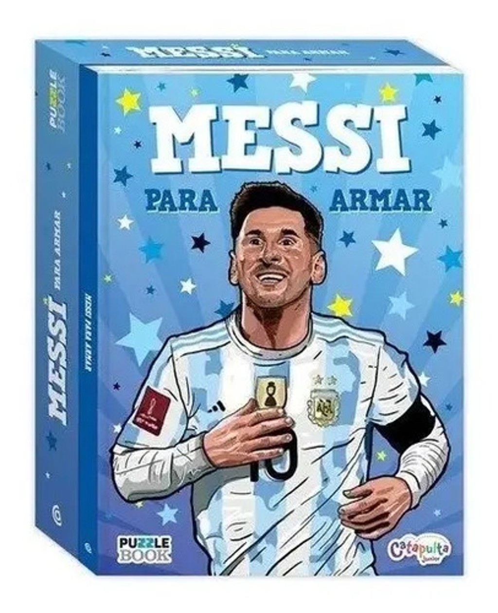 Messi Para Armar Libro Con Rompecabezas 300 Piezas Únicos