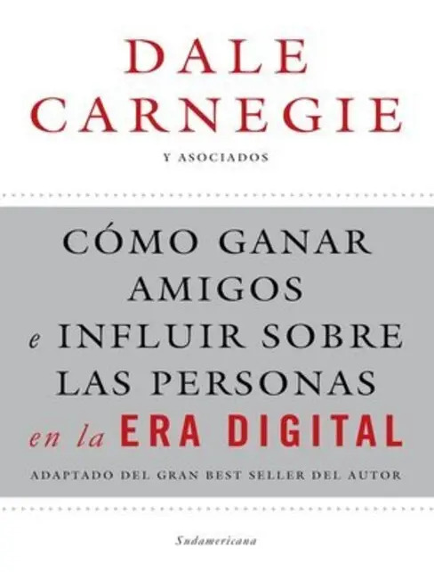Cómo Ganar Amigos E Influir Sobre Las Personas -ed Grande