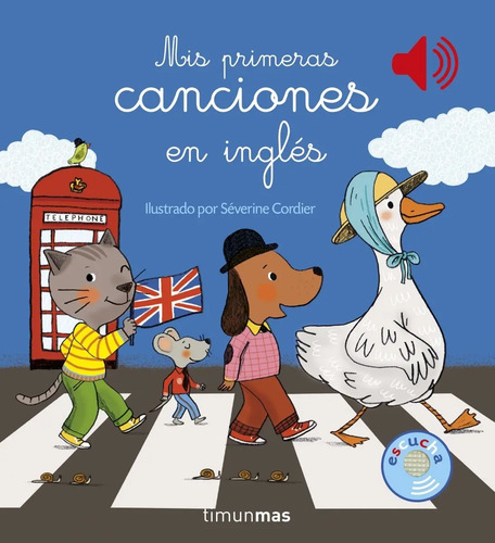 Libro Sonoro Primeras Cancioens Ingles Aprender