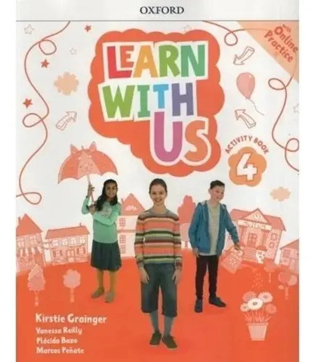 Learn With Us 4 - Activity Book With Online Practice Oxford