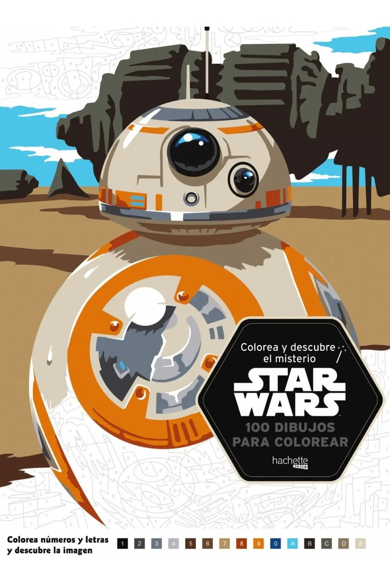 Colorea Y Descubre El Misterio De Star Wars