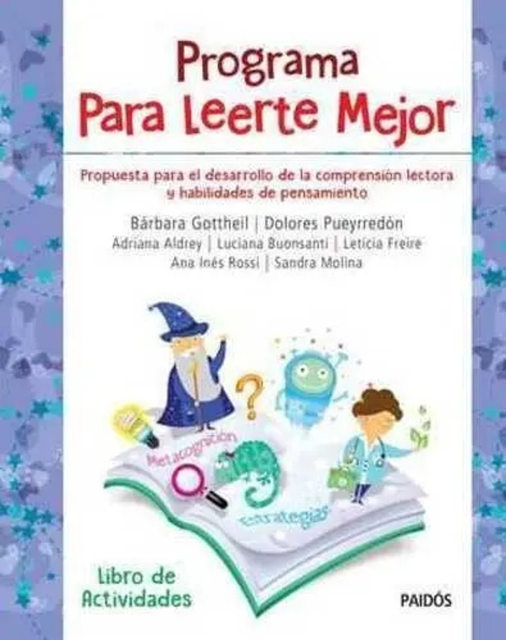 Programa Para Leerte Mejor Libro De Actividades .gottheil, 