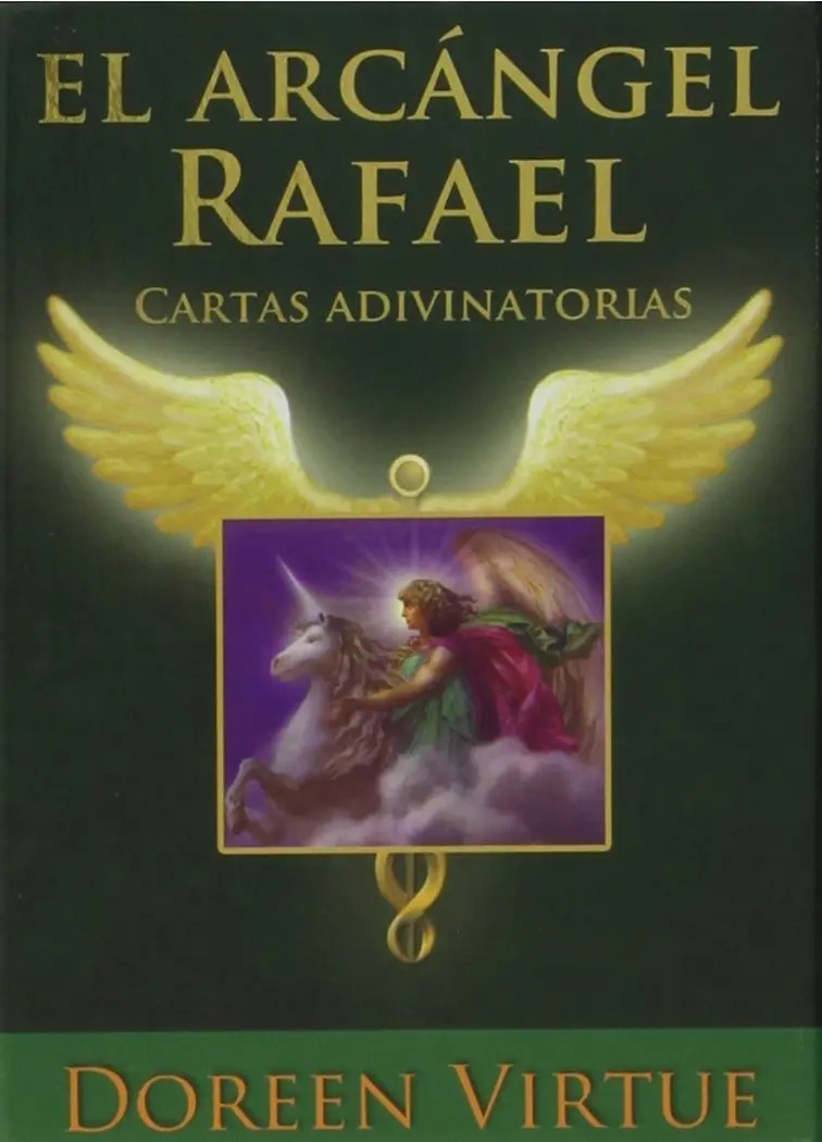 Arcangel Rafael Cartas Adivinatorias 44 Cartas + Libro Tarot