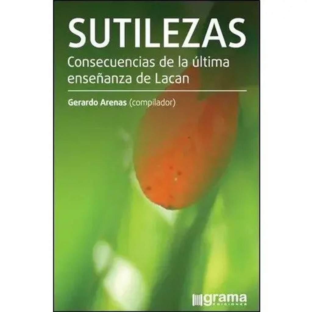Sutilezas Consecuencias De La Última Enseñanza De Lacan