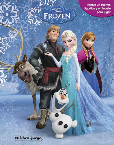 Frozen Libroaventuras Incluye Un Cuento, Figuritas, Tapete