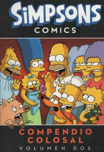Libro Simpson - Compendio Colosal Volumen 2, De Groening, Matt. Editorial Ovni Press, Tapa Blanda