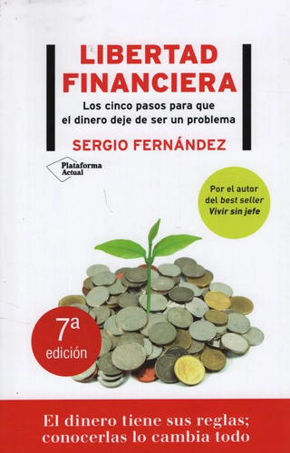 Libro Libertad Financiera De Sergio Fernández Editorial Plataforma En Español Tapa Blanda