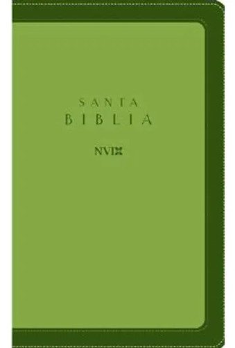 Biblia Nvi Ultrafina Tapa Piel Azul Nueva Versión