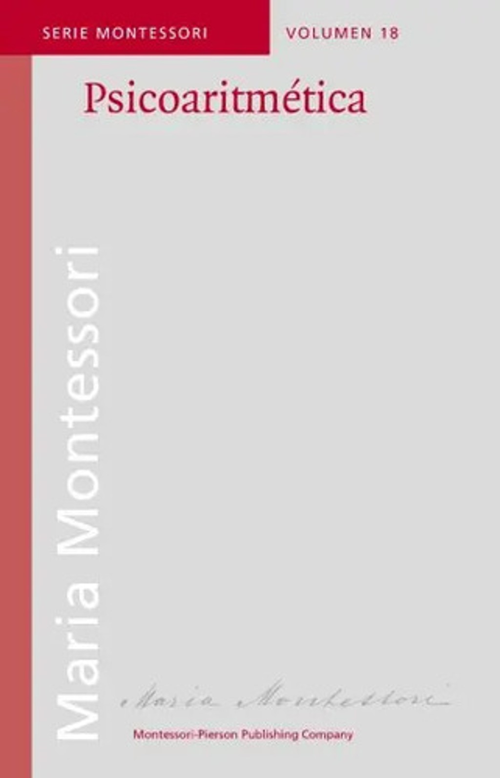 Psicoaritmetica, María Montessori
