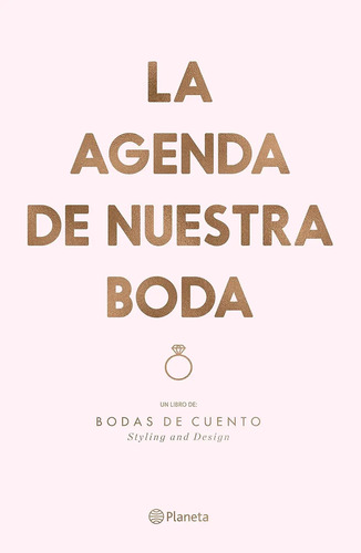 La Agenda De Nuestra Boda: Un Libro De: Bodas De Cuento Beige Rayas 2016