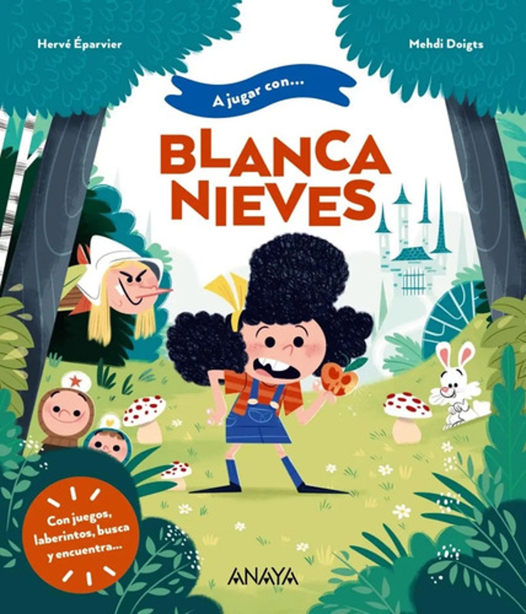 A Jugar Con Blancanieves  Juego  Cuento De 3 A 5 Años