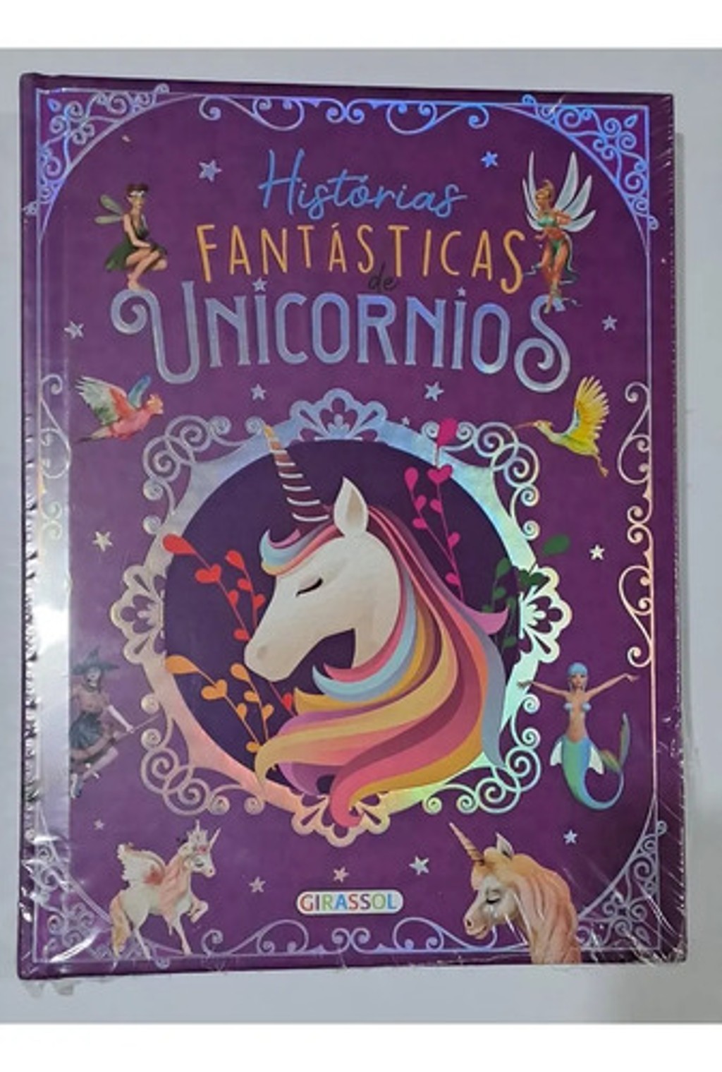 Historias Fantasticas De Unicornios, De Aa.vv.. Editorial Girassol, Tapa Dura En Portugués
