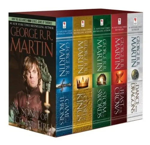 Boxset Game Of Thrones [ Colección De 5 Libros ] Inglés
