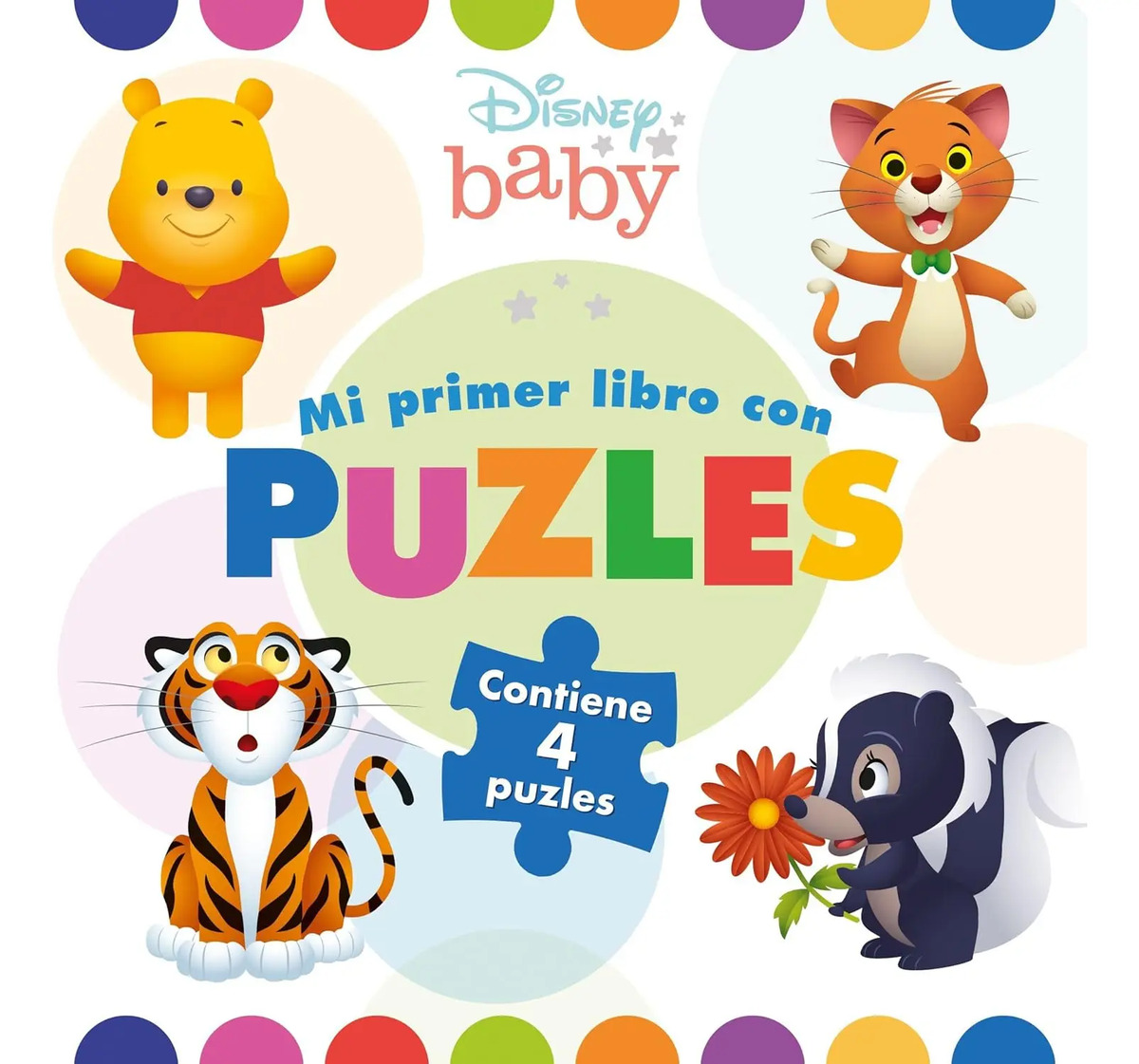 Disney Baby. Mi Primer Libro Con Puzles Disney