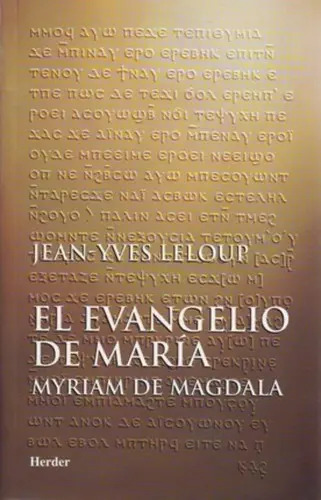 El Evangelio De María, De Leloup, Jean-yves. Herder Editorial, Tapa Blanda En Español
