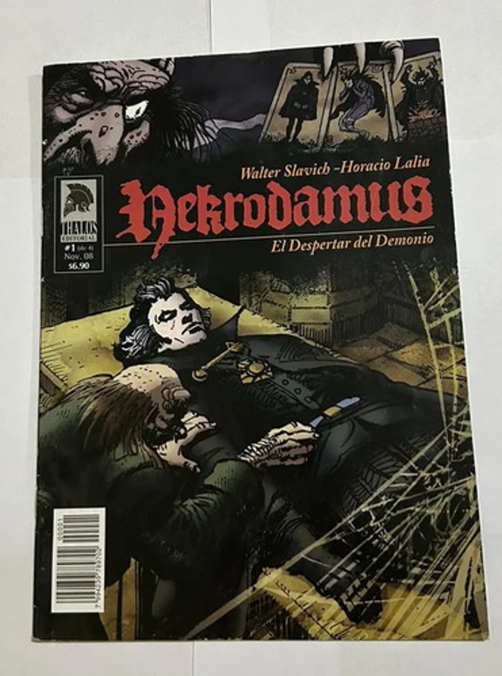 Nekrodamus - El Despertar Del Demonio #1 Comic Lalia Thalos