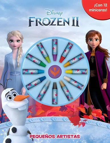 Frozen 2. Pequeños Artistas, De Disney., Vol. 1. Editorial Libros Disney, Tapa Blanda En Español, 2024