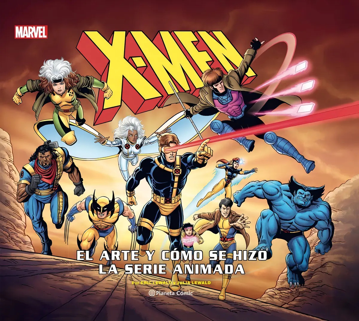 X-men El Arte Como Hizo Serie Animada Lewald Planeta Cómic