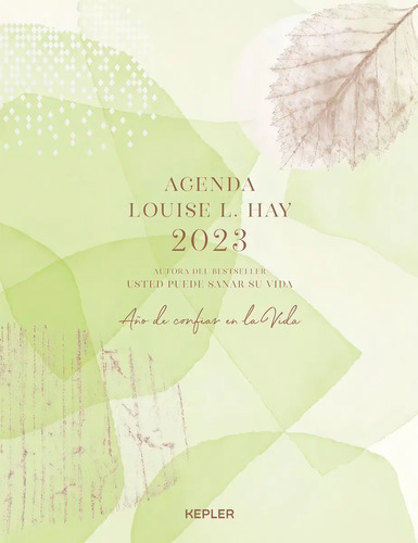 Libro Agenda 2023 Louise L. Hay. Año De Confiar En La Vida