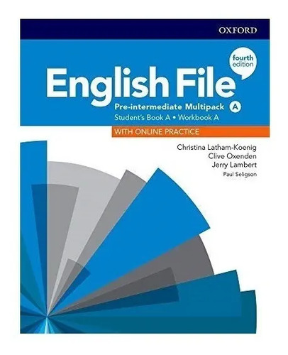 English File Pre- Intermediate 4th Edition Multi Pack A