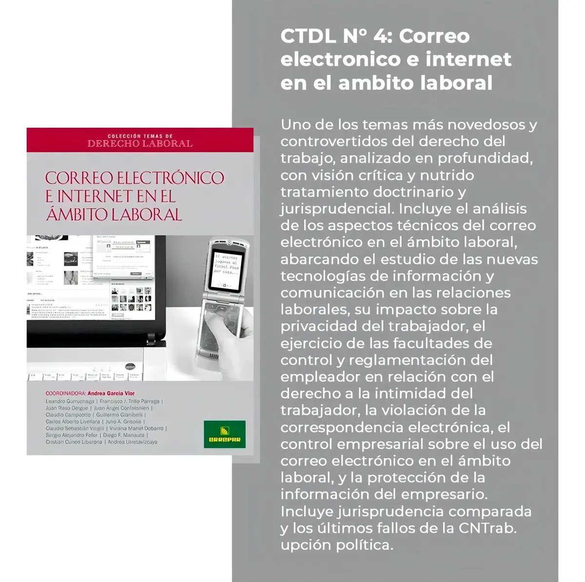 Ctdl 4: Correo Electronico E Internet En El Ambito Laboral