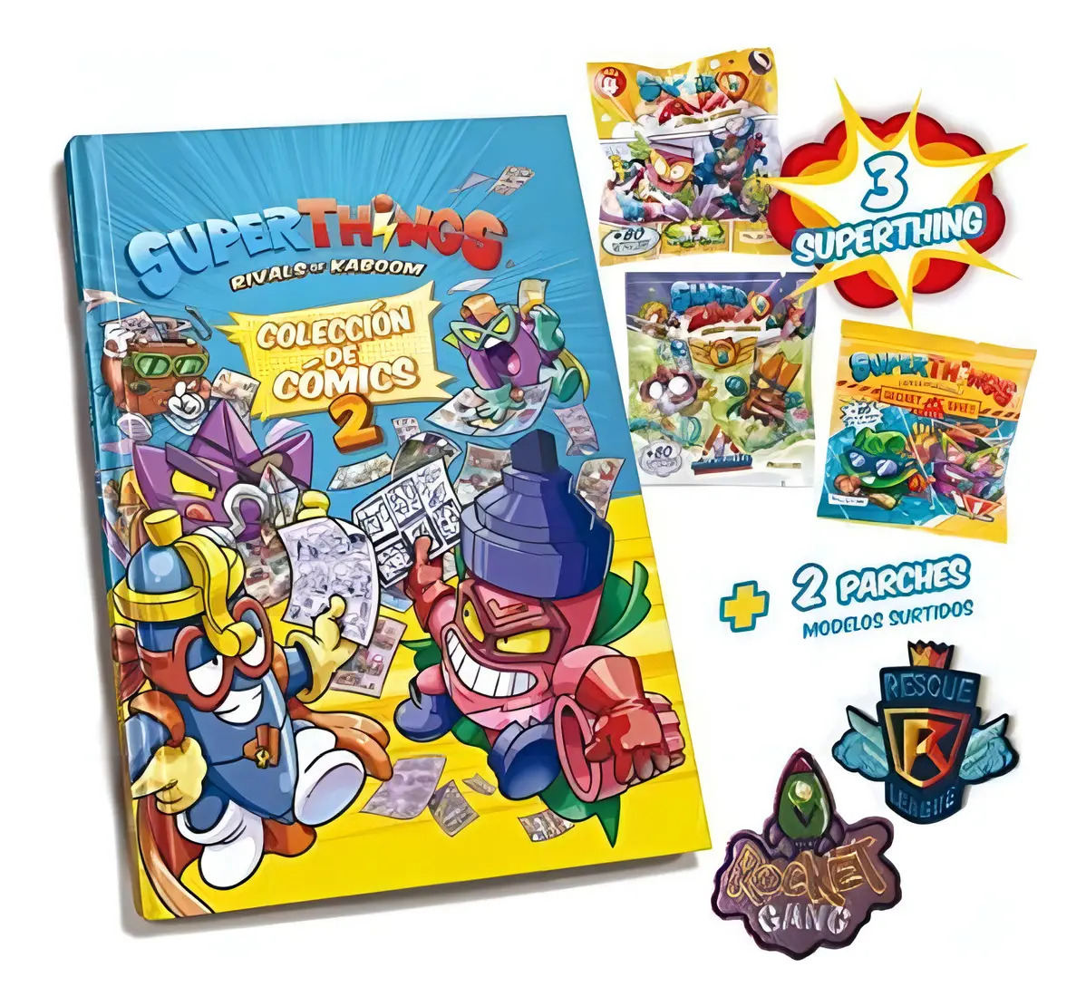 Libro Libro Coleccionista Comics Superthings Max - Series