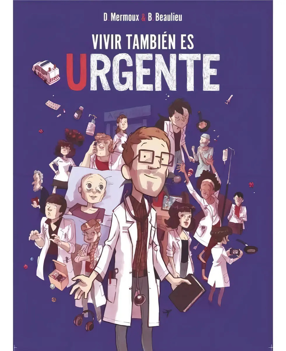 Libro Vivir Tambien Es Urgente - Mermoux,d