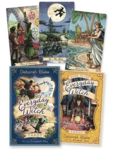 Tarot Everyday Witch: Libro + Cartas Inglés Original