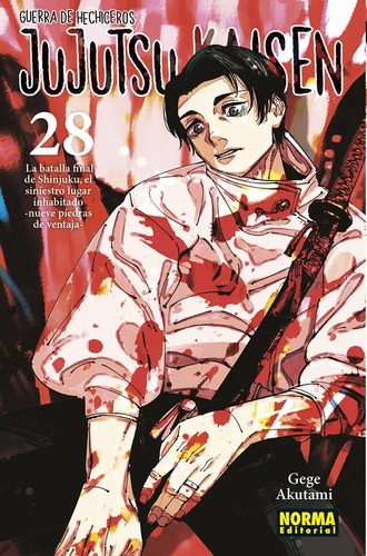 Jujutsu Kaisen 28: La Batalla Final De Shinjuku, El Siniestro Lugar Inhabitado - Nueve Piedras De Ventaja, De Akutami, Gege., Vol. 28. Editorial Norma Editorial, S.a. En Español, 2025