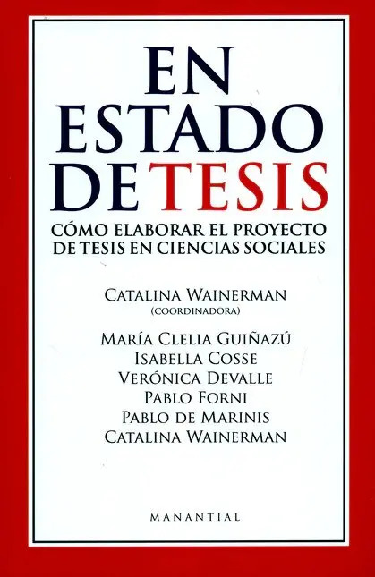 En Estado De Tesis Como Elaborar El Proyecto