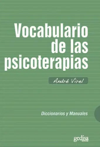 Libro Vocabulario De Las Psicoterapias, De Virel. Editorial Gedisa, Tapa Blanda (2008)