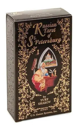 Libro Russian Tarot Of St. Petersburg Deck. Baraja Del Tarot Ruso De San Petersburgo, De Autor. Editorial Us Games
