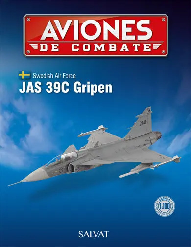 Aviones De Combate Salvat Jas 39c Gripen