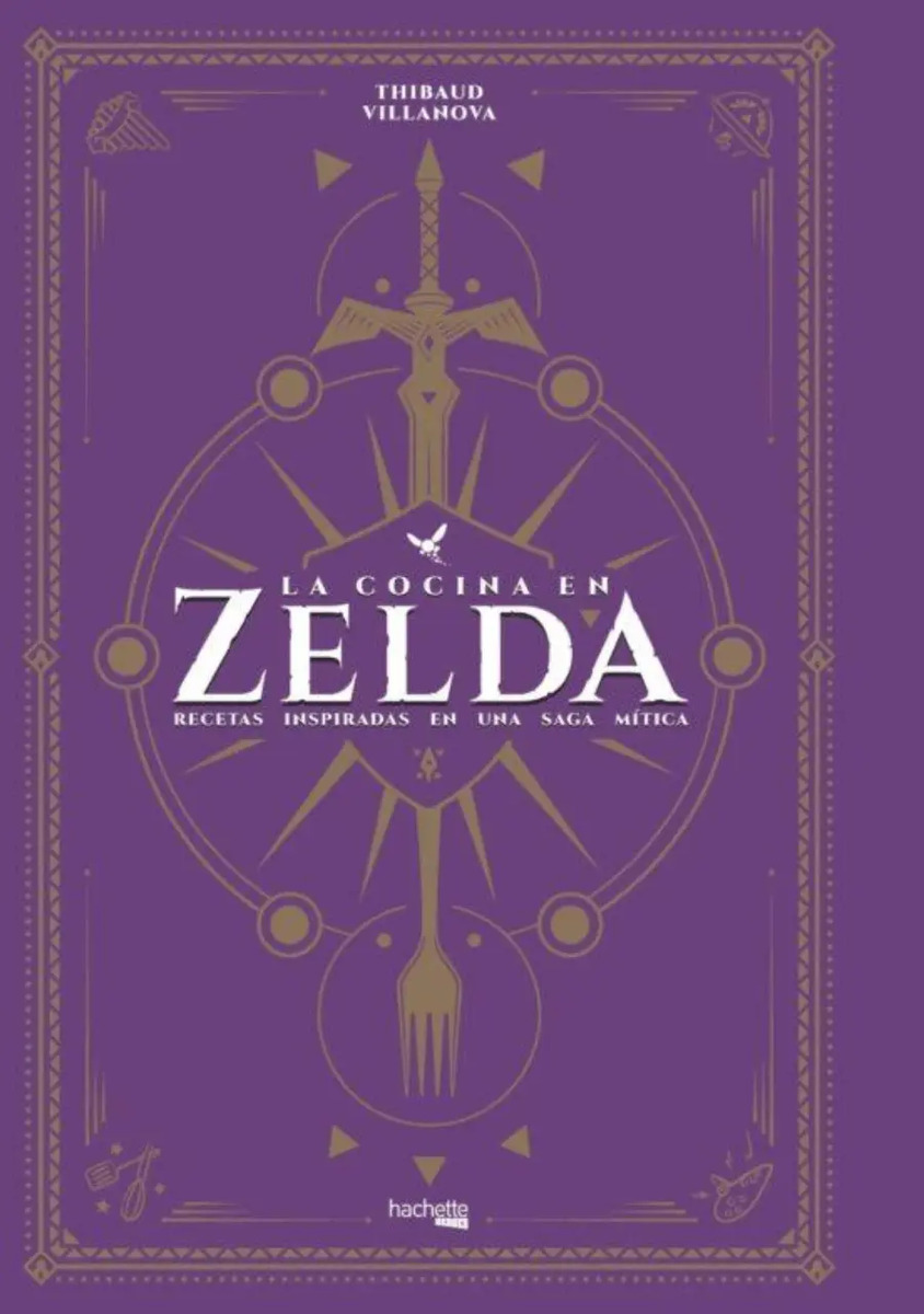  Libro La Cocina En Zelda Nintendo Trifuerza Tapa Dura 