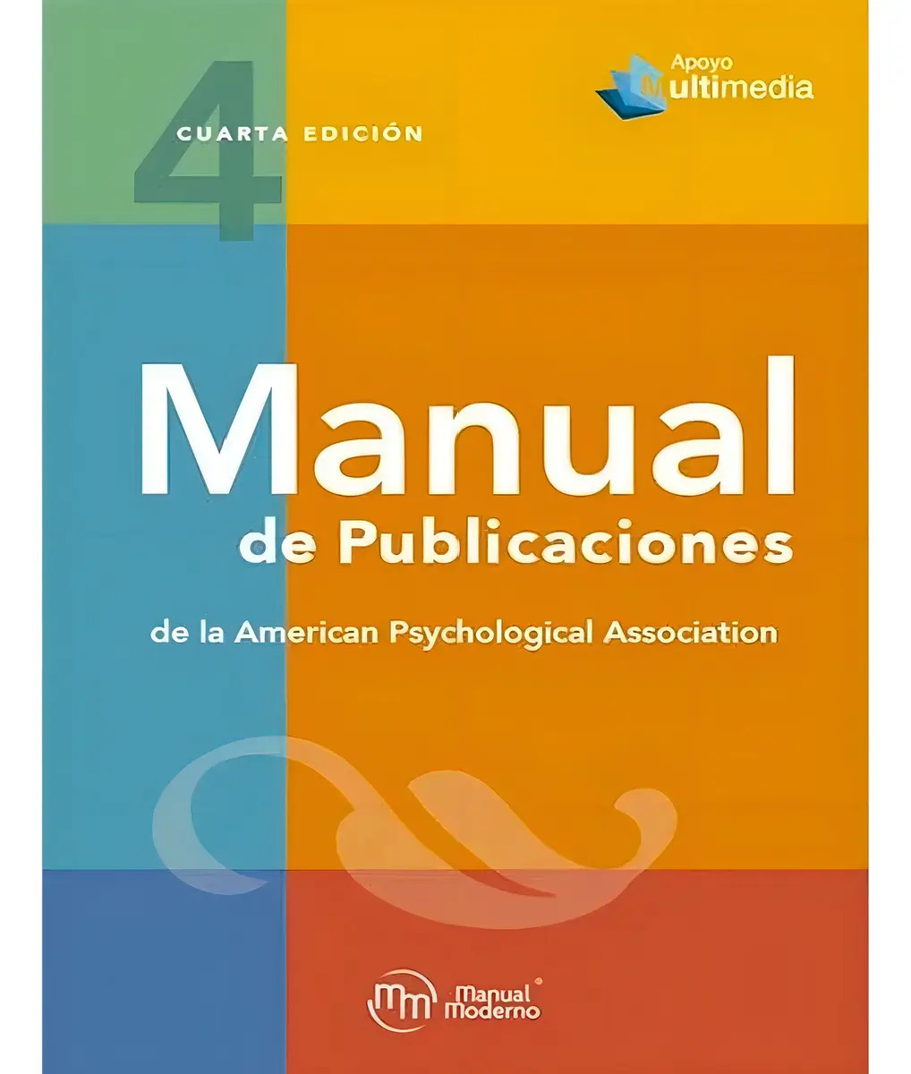 Manual De Publicaciones Apa 4 Ed 2021