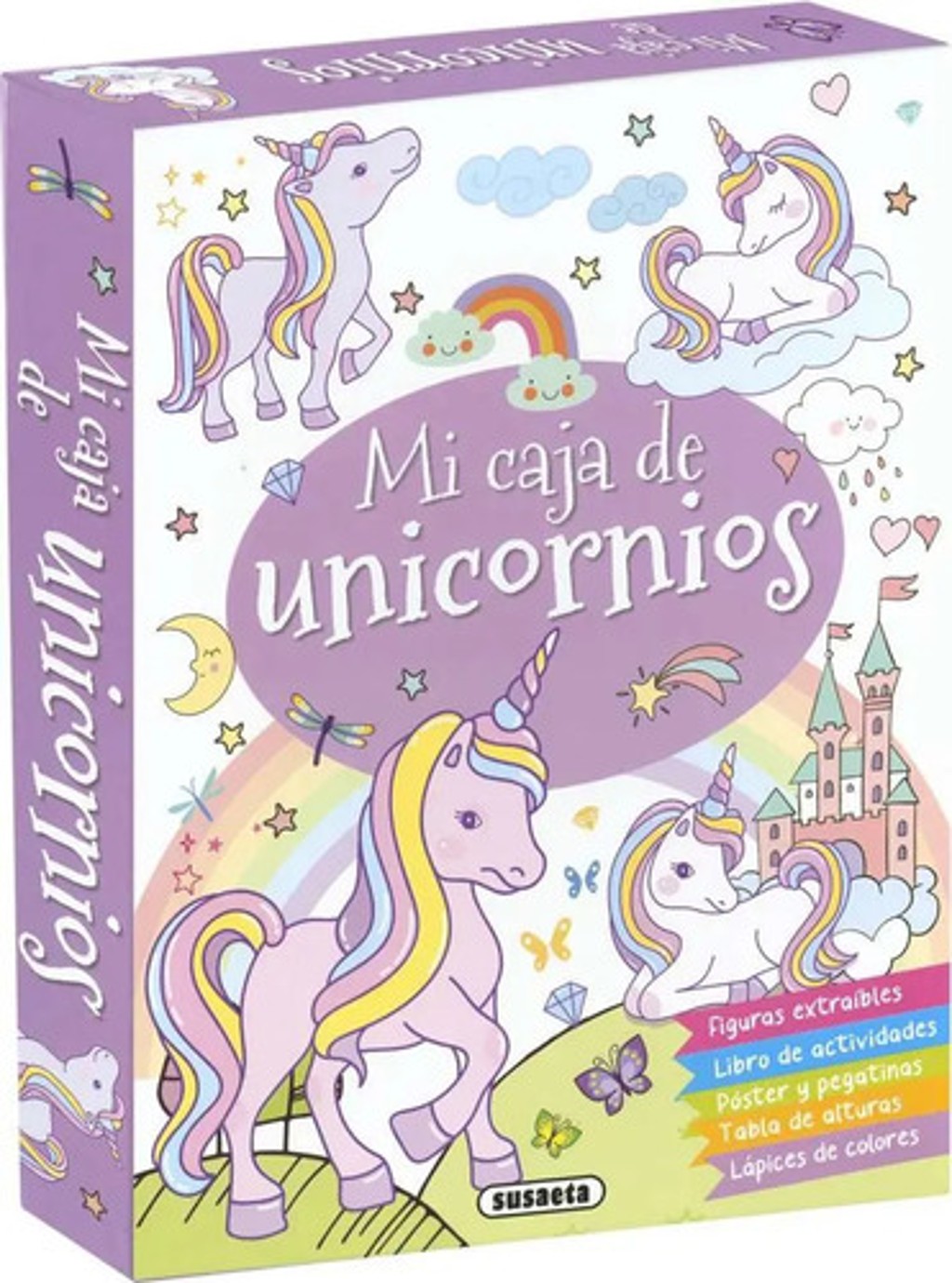 Mi Caja De Unicornios Figuras Póster, Pegatinas Lápices