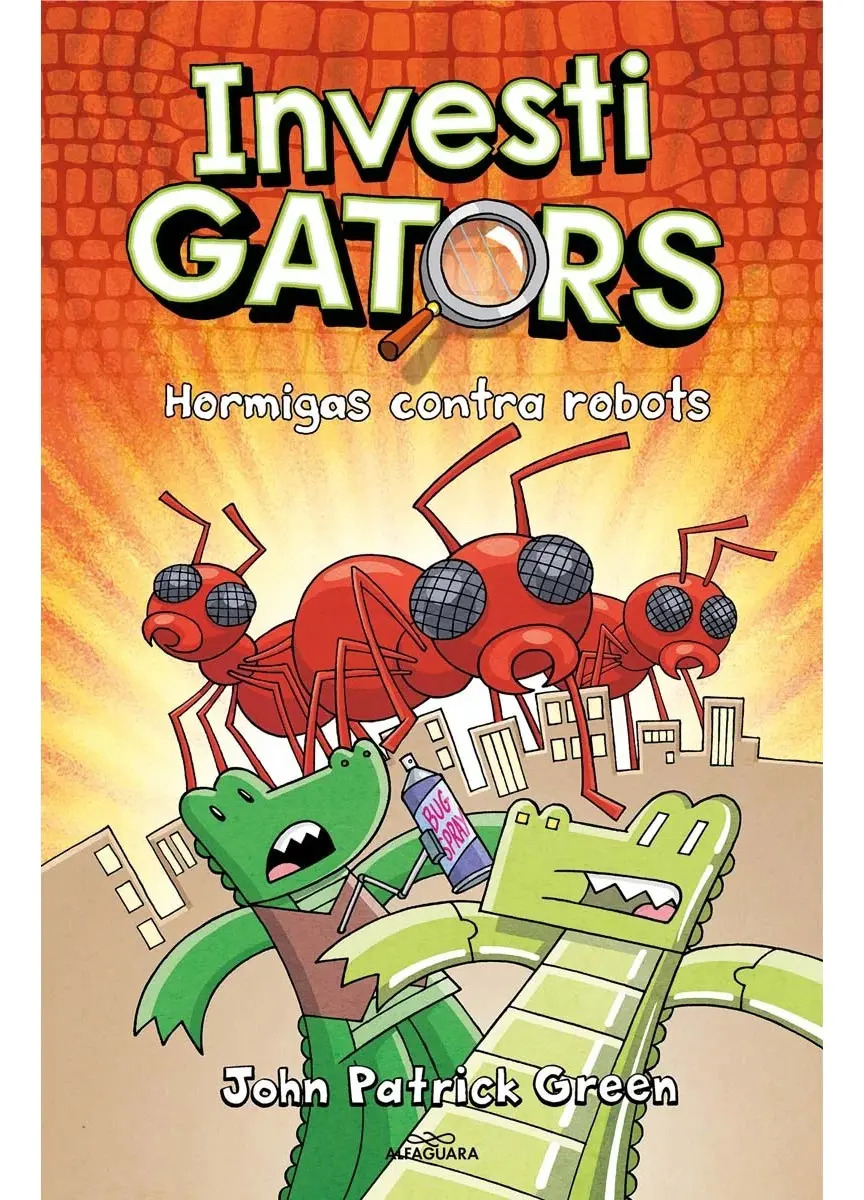 Investigators 4 - Hormigas Contra Robots Mango Zas Comic