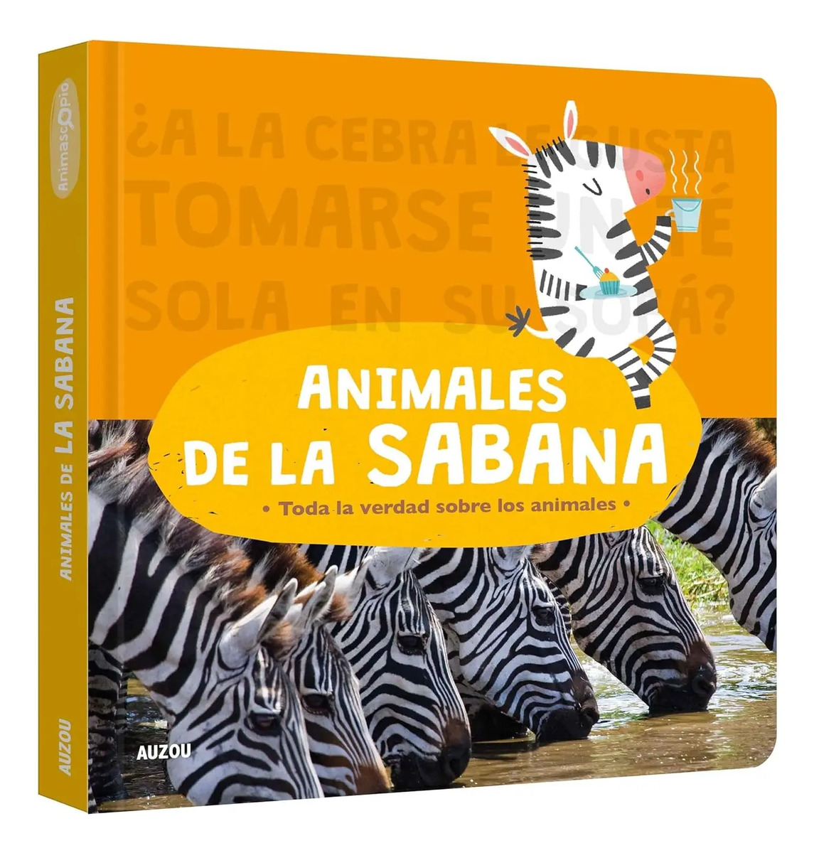 Libro: Animales De La Sabana - Imagenes Reales Montessori