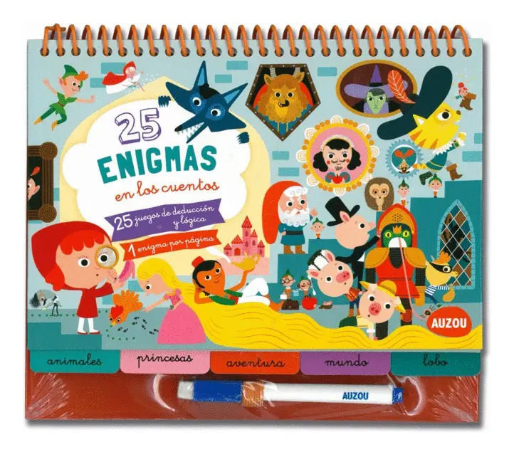 25 Enigmas En Los Cuentos Libro Viaje Juego