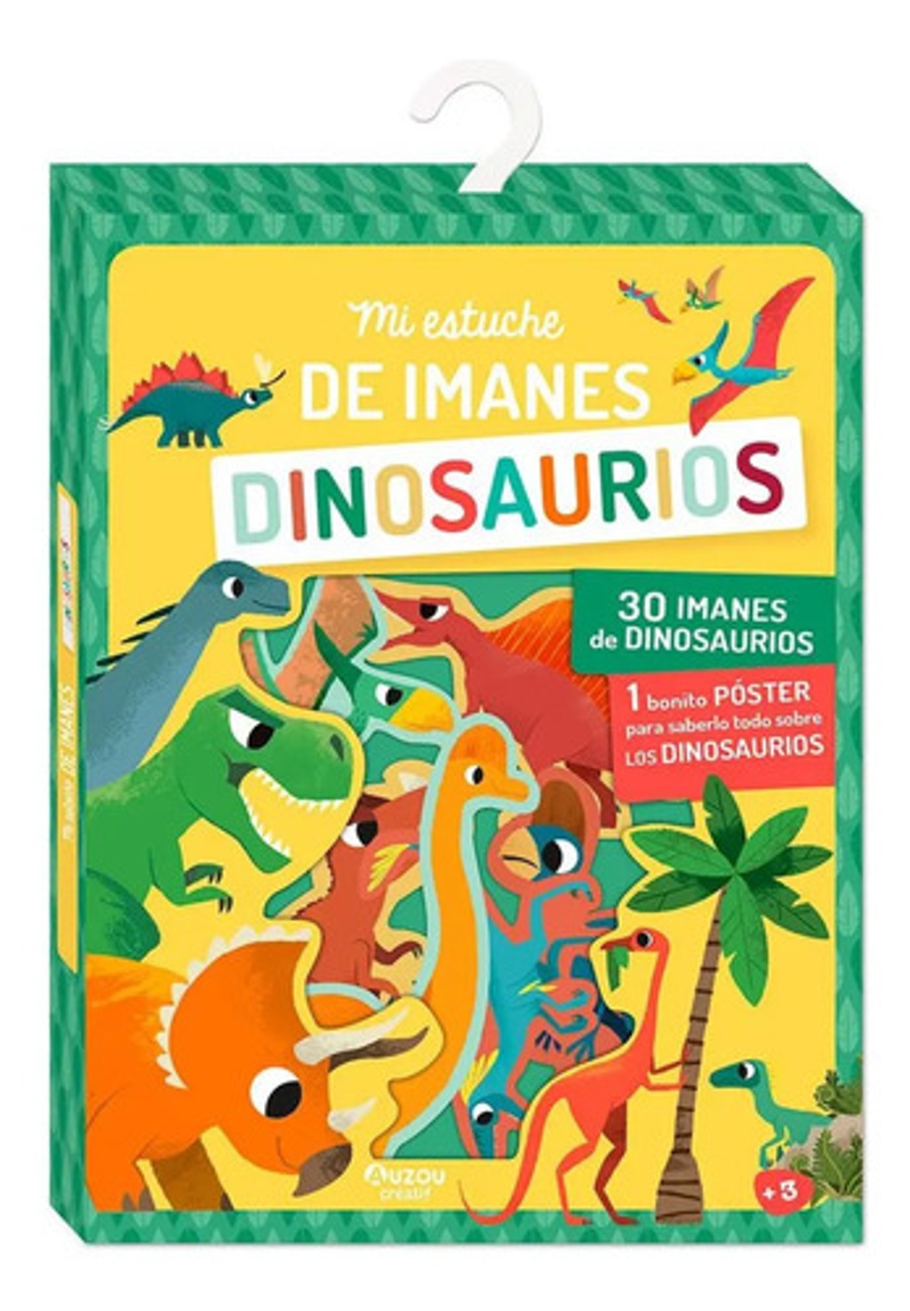 Mi Estuche De Imanes: Dinosaurios - 30 Imanes Y 1 Póster