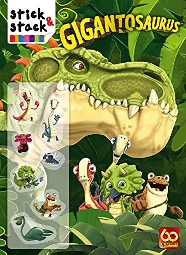 Libro Giganteosaurus - Stick & Stack, De Vv. Aa.. Editorial Panini Fondo, Tapa Blanda ( 2021)
