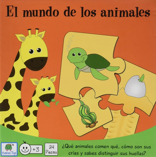 El Mundo De Los Animales Puzzle Desarrrollo Crecimiento