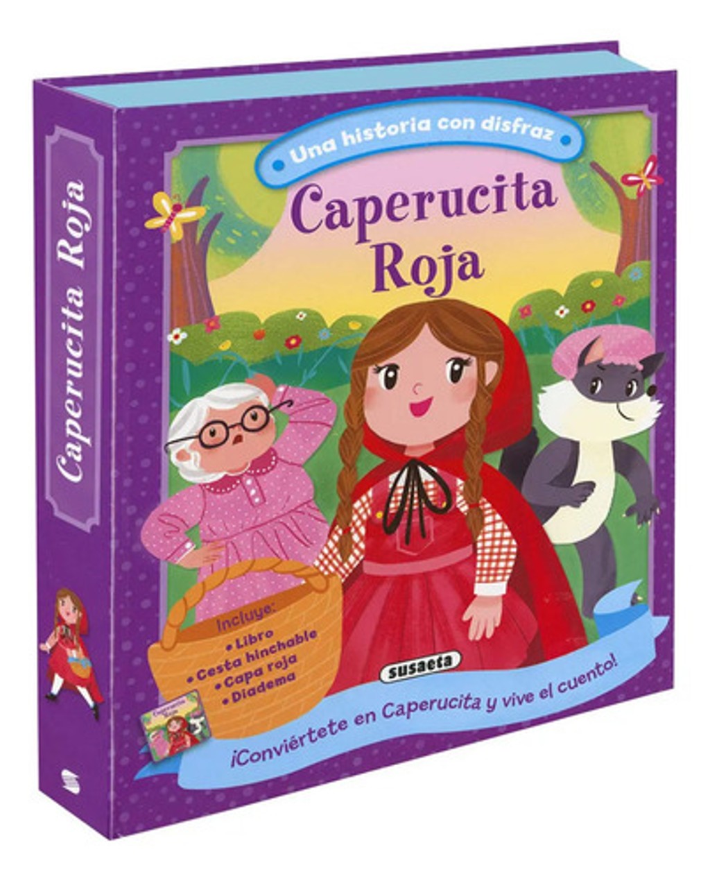 Caperucita Roja Libro Juego Una Historia Con Disfraz