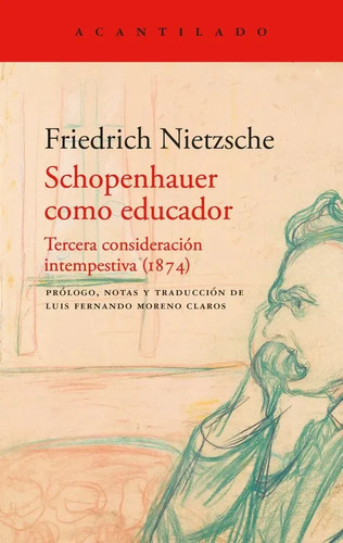 Schopenhauer Como Educador - Nietzsche,friedrich