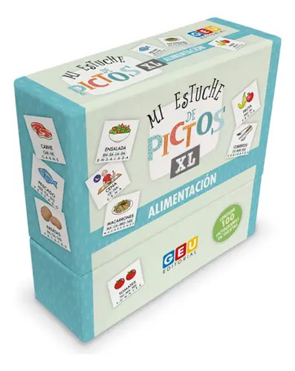 Mi Estuche De Pictos Xl Alimentación, De Rosario Lozano. Editorial Grupo Editorial Universitario (geu) En Español
