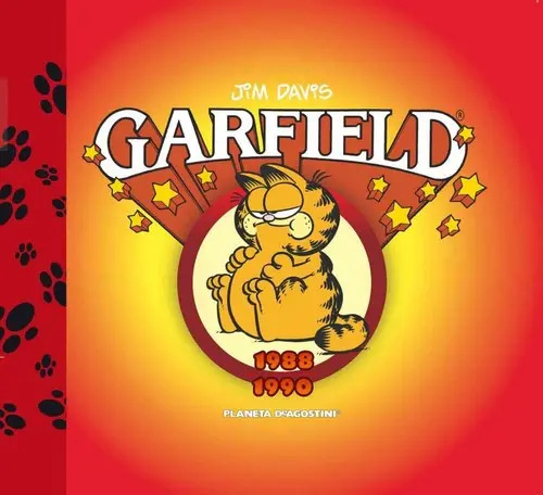 Garfield No 6 1988-1990 Jim Davis Planeta Cómic