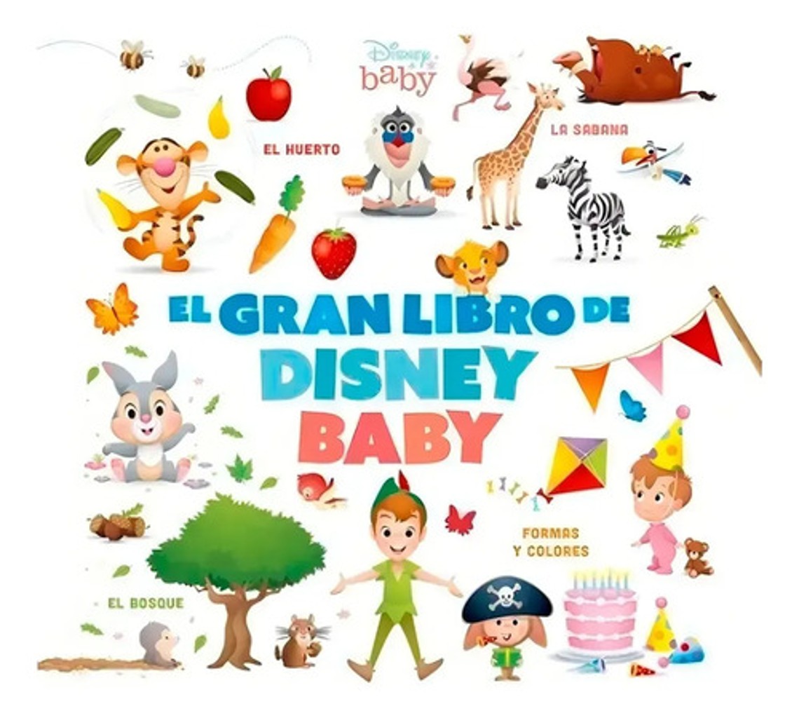 Disney Baby Gran Libro De Vocabulario Infantil